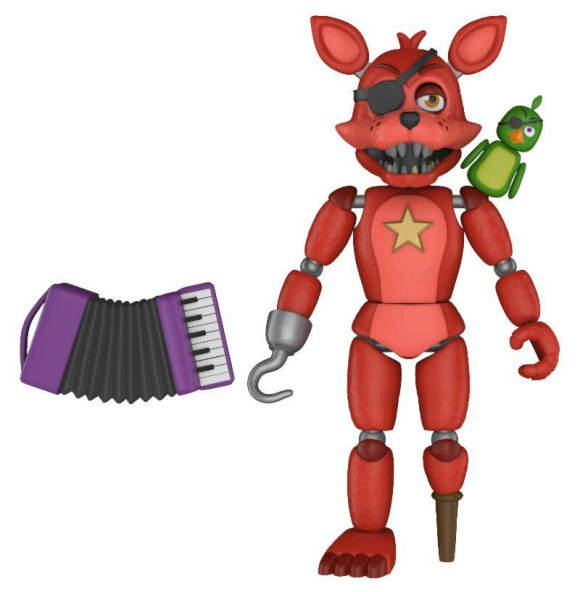 Five Nights at Freddy's Pizza Simulator Actionfigur Rockstar Foxy 13 cm