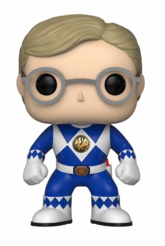 Power Rangers Blue Ranger POP! Figur No Helmet 9 cm