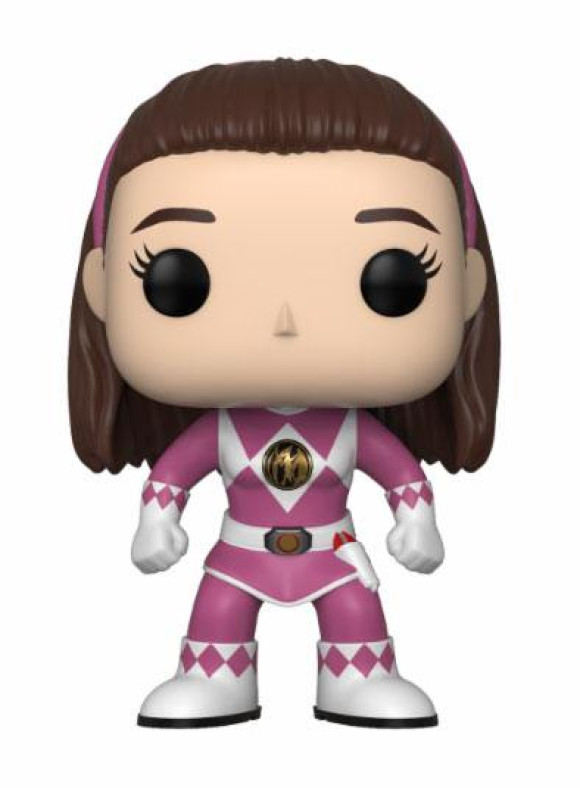Power Rangers Pink Ranger POP! Figur No Helmet 9 cm