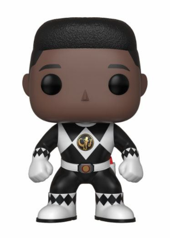 Power Rangers Black Ranger POP! Figur No Helmet 9 cm