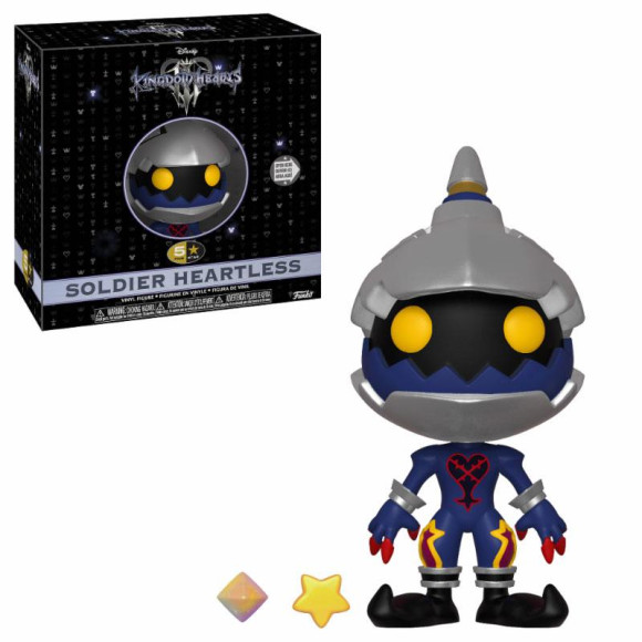 Kingdom Hearts 3 5 Star Vinyl Figur Soldier Heartless 8 cm