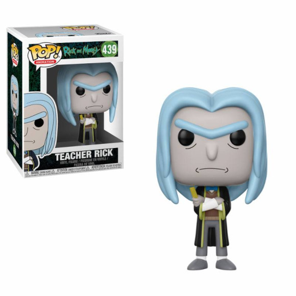 Rick and Morty Teacher Rick POP! Figur 9 cm