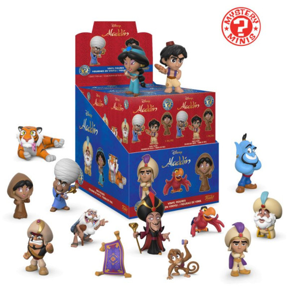 Aladdin Classic Mystery Minis Figuren 6 cm Display