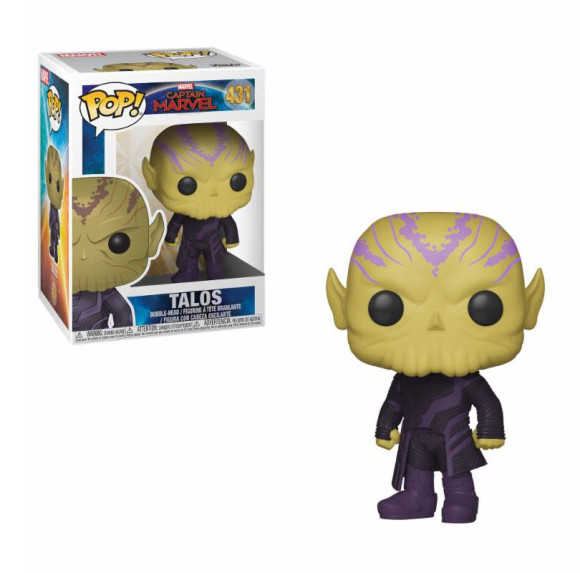 Captain Marvel Talos POP! Figur 9 cm