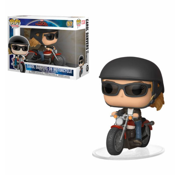 Captain Marvel Carol Danvers POP! Rides Figur 15 cm