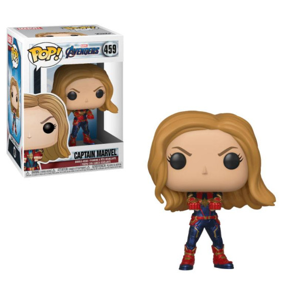 Avengers Endgame Captain Marvel POP! Figur 9 cm