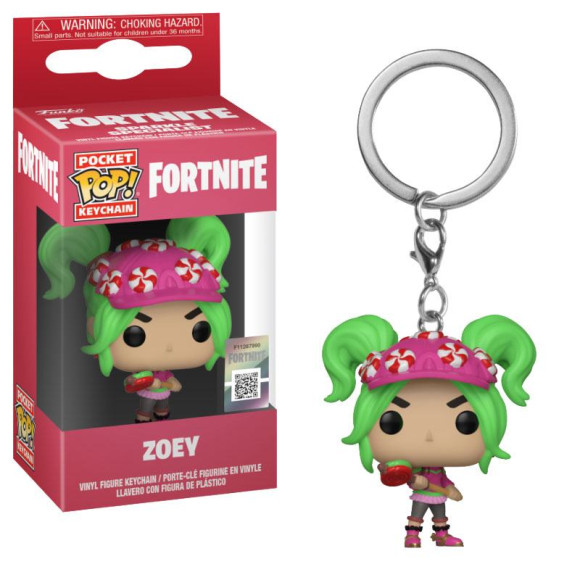 Fortnite Zoey Pocket POP! Schlüsselanhänger 4 cm