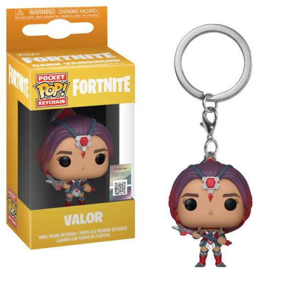 Fortnite Valor Pocket POP! Schlüsselanhänger 4 cm