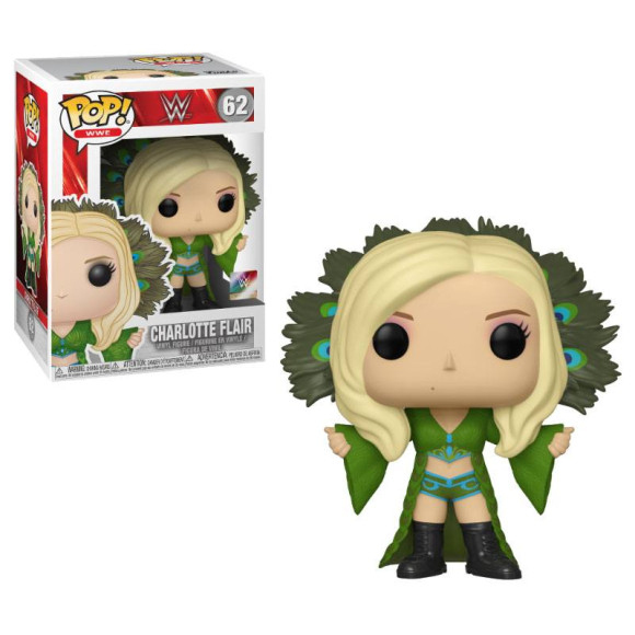 WWE Charlotte Flair POP! Figur 9 cm