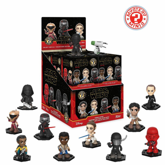 Star Wars IX Mystery Minis Figuren 6 cm Display