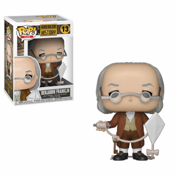 American History Benjamin Franklin POP! Figur 9 cm