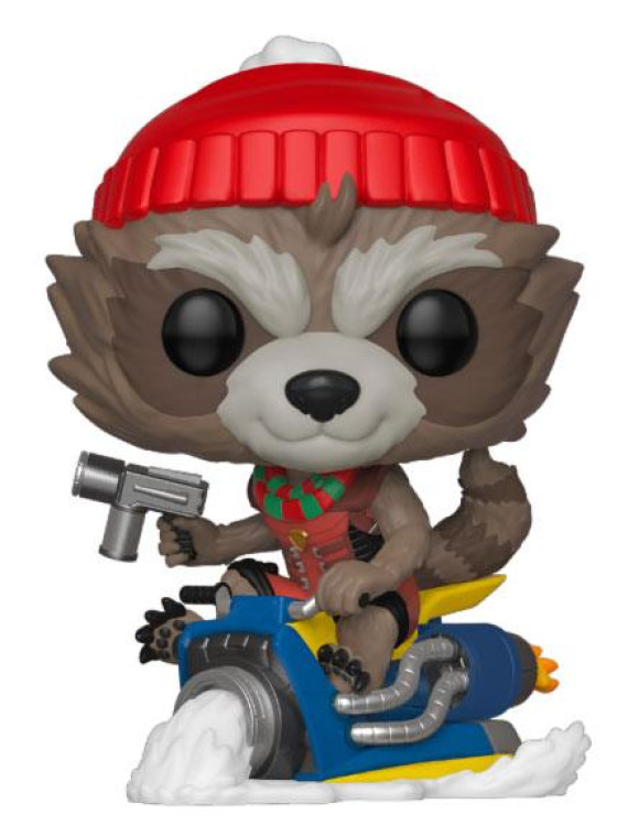 Marvel Holiday POP! Marvel Vinyl Figur Rocket 9 cm