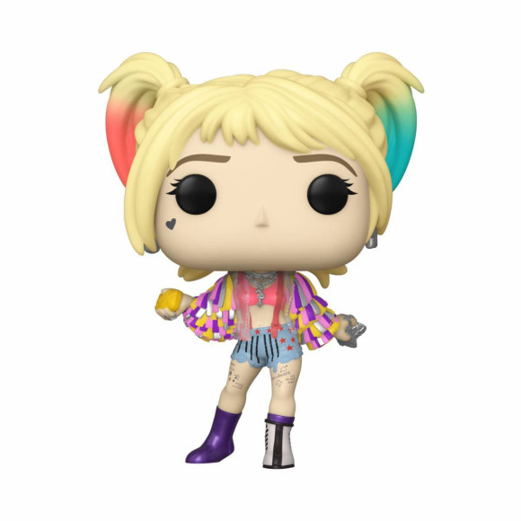 Birds of Prey Harley Quinn POP! Figur Caution Tape 9 cm