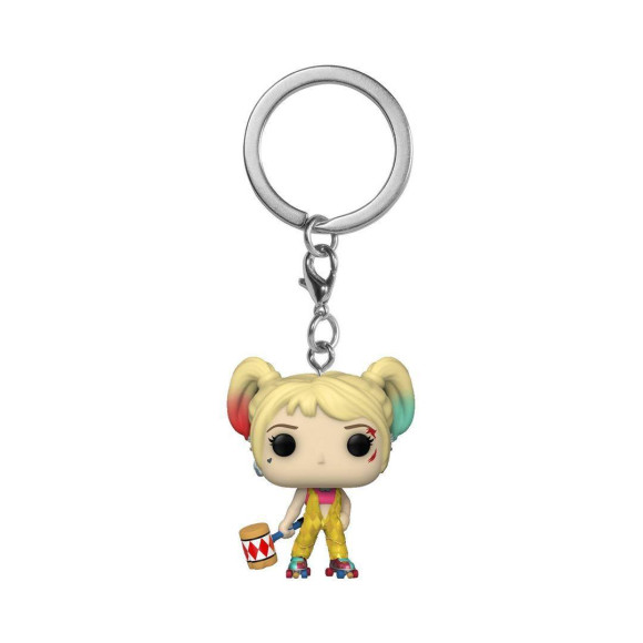 Birds of Prey Harley Quinn Pocket POP! Schlüsselanhänger Boobytrap Battle 4 cm