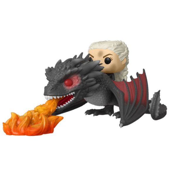 Game of Thrones Daenerys on Fiery Drogon POP! Rides Figur 18 cm