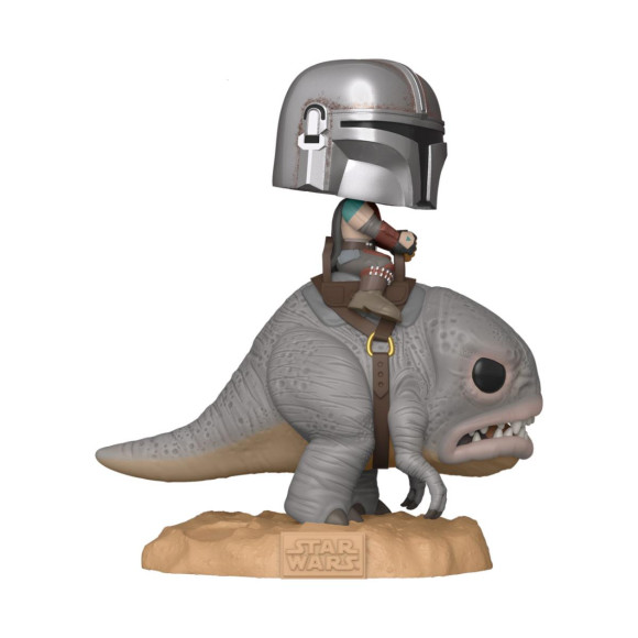 Star Wars The Mandalorian on Blurg POP! Deluxe Figur 18 cm
