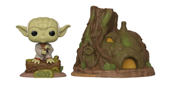 Star Wars Yodas Hut Empire Strikes Back POP! Figur 40th Anniversary 9 cm