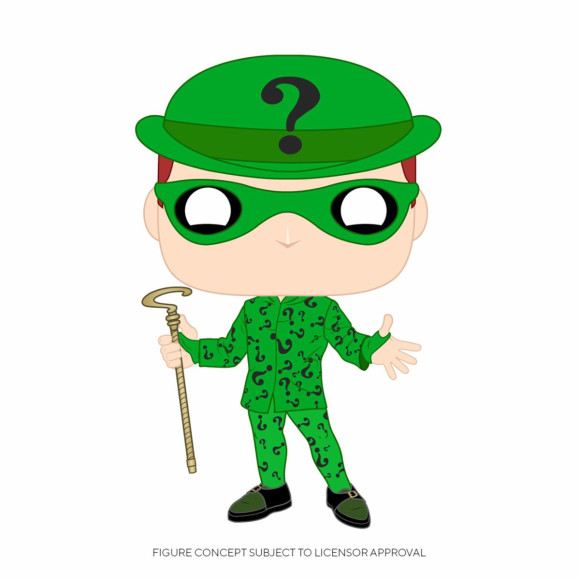Batman Forever POP! Heroes Vinyl Figur Riddler 9 cm