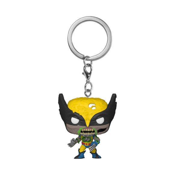 Marvel Pocket POP! Vinyl Schlüsselanhänger Zombie Wolverine 4 cm