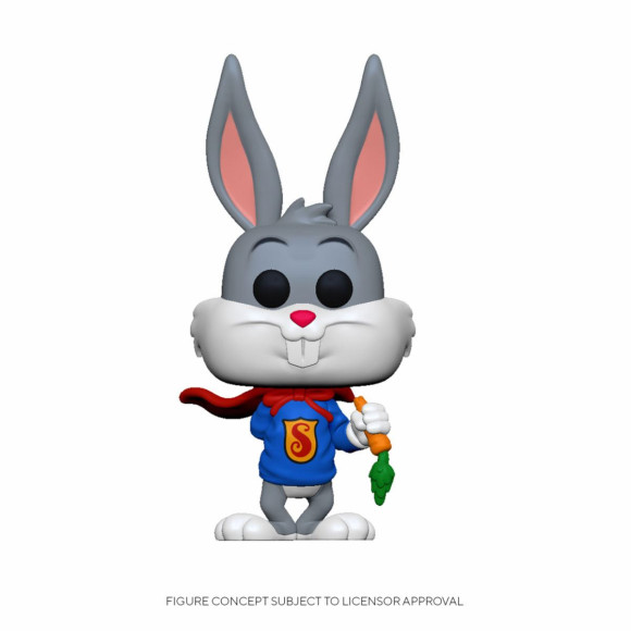Bugs Bunny 80th Anniversary POP! Animation Vinyl Figur Super Bugs 9 cm