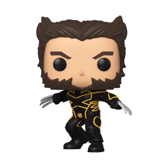 X-Men 20th Anniversary POP! Marvel Vinyl Figur Wolverine In Jacket 9 cm