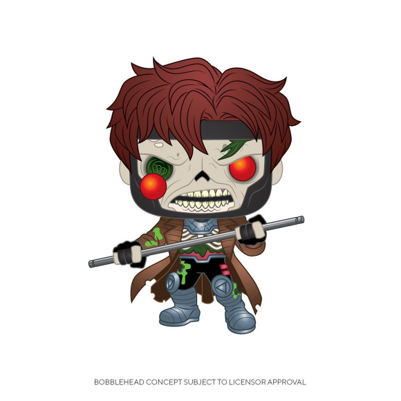 Marvel POP! Vinyl Figur Zombie Gambit 9 cm