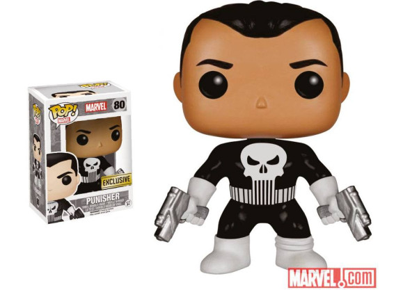 Marvel Comics The Punisher POP! Wackelkopf-Figur Exclusive 9 cm