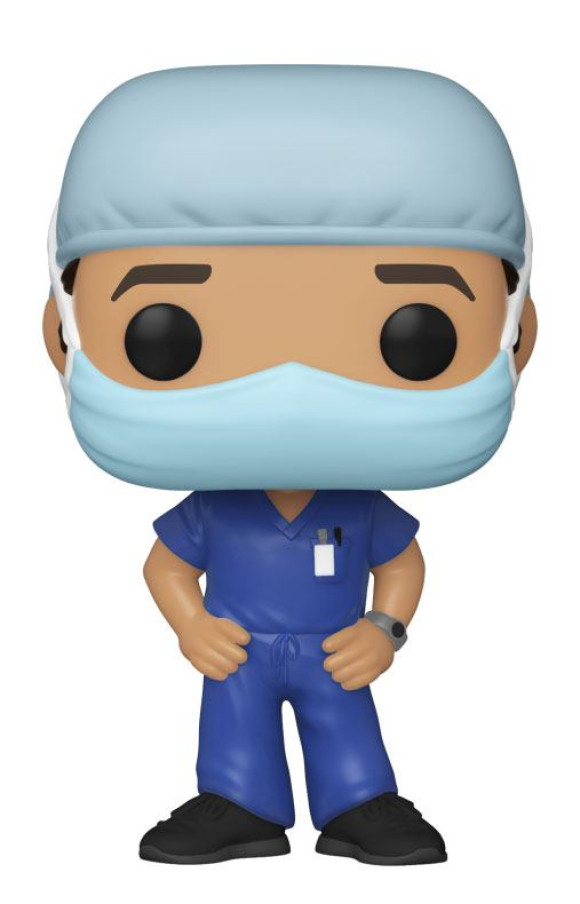 Front Line Worker POP! Heroes Vinyl Figur Male #1 9 cm