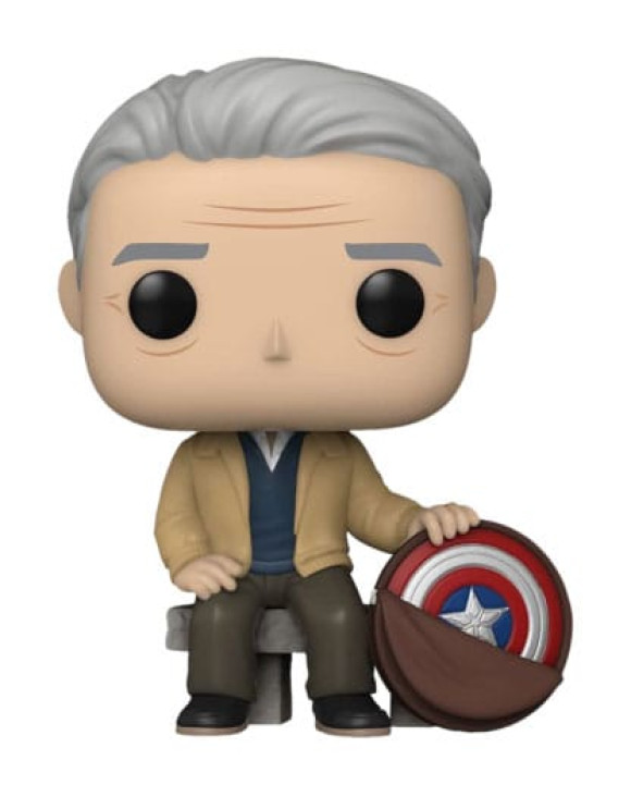 Marvel: Year of the Shield 80th Anniversary POP! Vinyl Figur Old Man Steve 9 cm