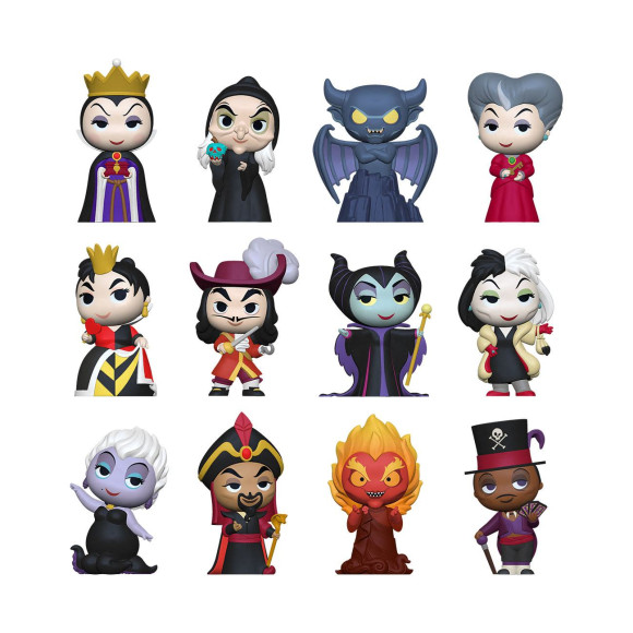 Disney Mystery Minis Minifiguren 5 cm Display Disney Villains (12)