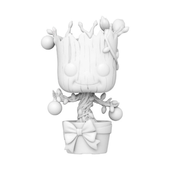 Marvel Holiday POP! Vinyl Figur Groot (DIY) (WH) 9 cm