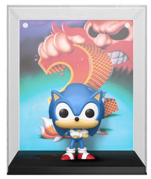Sonic the Hedgehog 2 POP! Game Cover Vinyl Figur 9 cm Exclusive