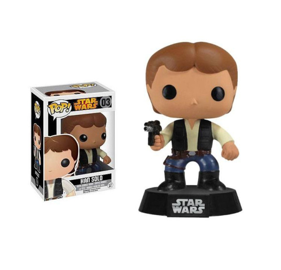 Star Wars Han Solo POP! Figur 9 cm Vault