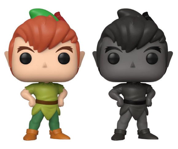 Disney Peter Pan POP! Vinyl Figuren 2er-Pack Peter Pan w/Shadow 9 cm