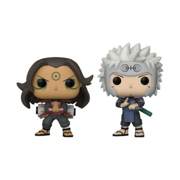 Naruto Shippuden POP! Animation Vinyl Figuren 2er-Pack Hashirama & Tobirama 9 cm