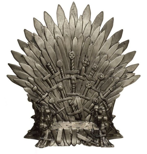 [BWARE] Game of Thrones POP! Television Vinyl Figur Iron Throne NYCC Exclusive 14 cm