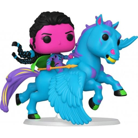 Avengers: Endgame POP! Rides Deluxe Vinyl Figur Valkyrie's Flight (Blacklight) 9 cm