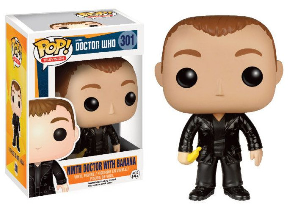 Doctor Who 9th Doctor with Banana POP! Figur 9 cm