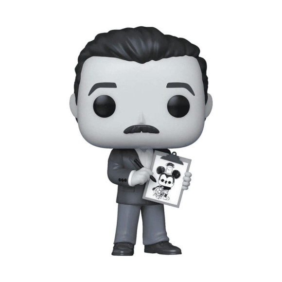 Walt Disney Word 100th Anniversary POP! Disney Vinyl Figur Walt Disney with Drawing 9 cm