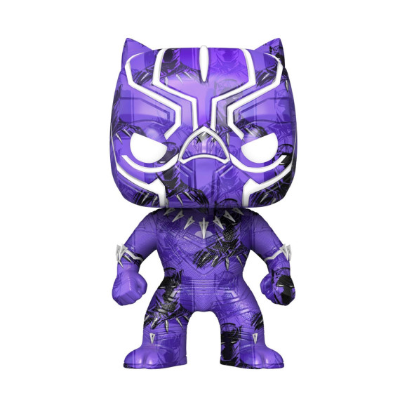 Marvel POP! Artist Series Vinyl Figur Black Panther Special Edition 9 cm