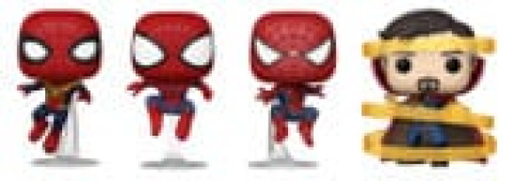Marvel POP! Movies Vinyl Figuren 4er-Pack Spider-Man No way Home S3 9 cm