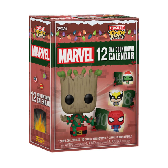 Marvel Countdown Pocket POP! Adventskalender Marvel 12-Day