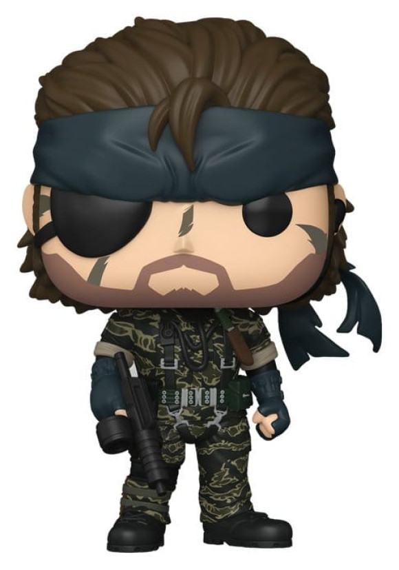 Metal Gear Solid 3 - Big Boss POP! Games Vinyl Figur 9 cm Exclusive