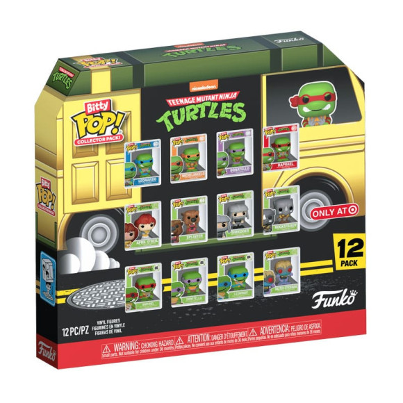 Tenage Mutant Ninja Turtles Bitty POP! Vinyl Figuren 12-Pack 2,5 cm