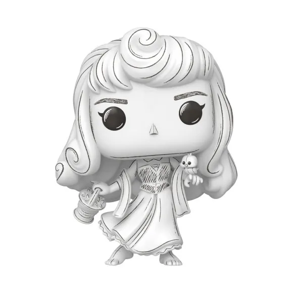 Disney POP! Vinyl Figur Sketched- Aurora 9 cm