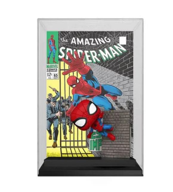 Marvel POP! Comic Cover Vinyl Figur Spider-Man '65 9 cm 