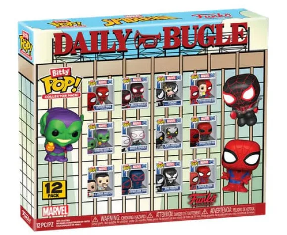 Spider-Man POP! Vinyl Figuren Multipack 2,5 cm Display (12) 