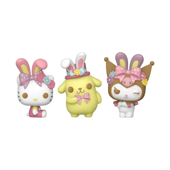 Hello Kitty Pocket POP! Vinyl Figuren Easter Egg 3-Pack HK 4 cm