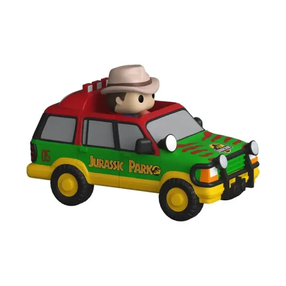 Jurassic Park Bitty POP! Ride Vinyl Figur Jurassic SUV w/Dr. G 2,5 cm 