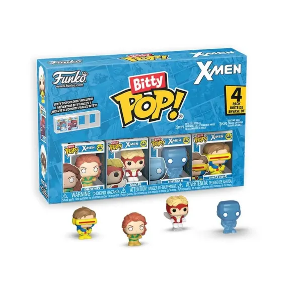 X-Men Bitty POP! Vinyl Figuren 4er-Pack Jean Grey w/CH 2,5 cm